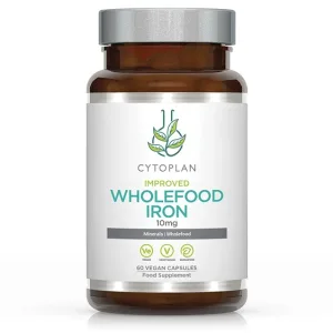 RAUD TAIMSEST ALLIKAST, Cytoplan Wholefood Iron, 60 tabletti