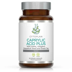 KAPRÜÜLHAPE KOOS RAVIMTAIMEDEGA, Cytoplan Caprylic Acid Plus, 60 kapslit