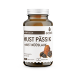 MUST PÄSSIK+MUST KÜÜSLAUK, antioksüdantide allikas, 90 kapslit, Ecosh