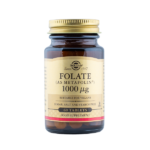 Folaat 1000mcg, 60 tabletti, Solgar