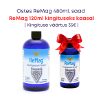 ERIPAKKUMINE: ReMag 480ml + kingituseks ReMag 120ml, RnA ReSet