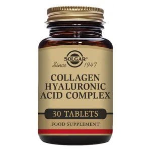Kollageeni ja hüaluroonhappe kompleks, 30 tabletti, Solgar