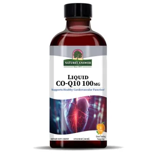 Vedel Q10, 100mg, Liquid Co-Q10, 240 ml, Nature´s Answer