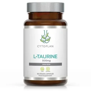 Cytoplan L-Tauriin 500mg, 60 kapslit