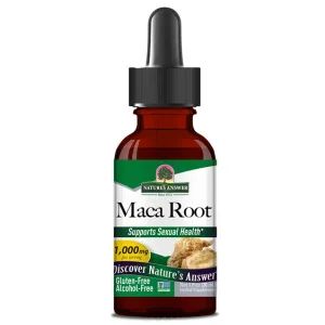 Nature’s Answer Maca Root Liquid Extract, 30 ml. Maca juure ekstrakt, alkoholivaba.